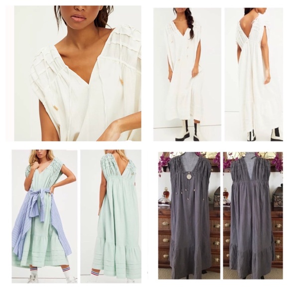 Free People In The Mood For This Midi Dress.  NWT. - Picture 2 of 9